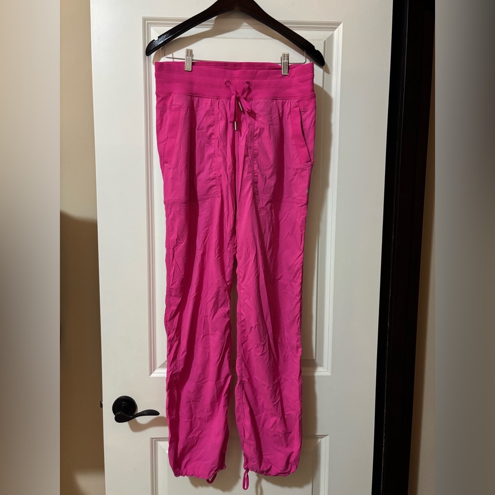 Lululemon Athletica Sonic Pink Dance Studio Pants